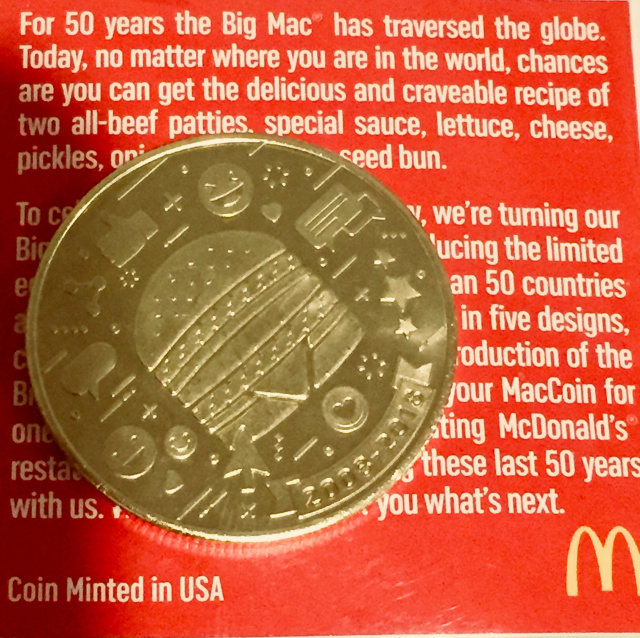 McDonalds Mac Coins Original Packaging